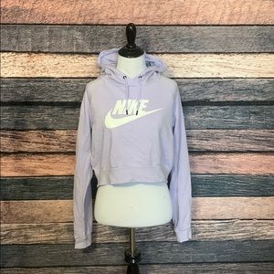 Lavender Nike Crop Jacket